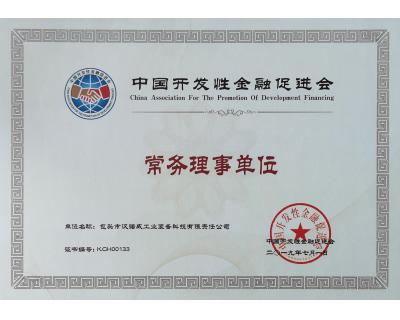 中國(guó)開(kāi)發(fā)性金融促進(jìn)會(huì)常務(wù)理事
